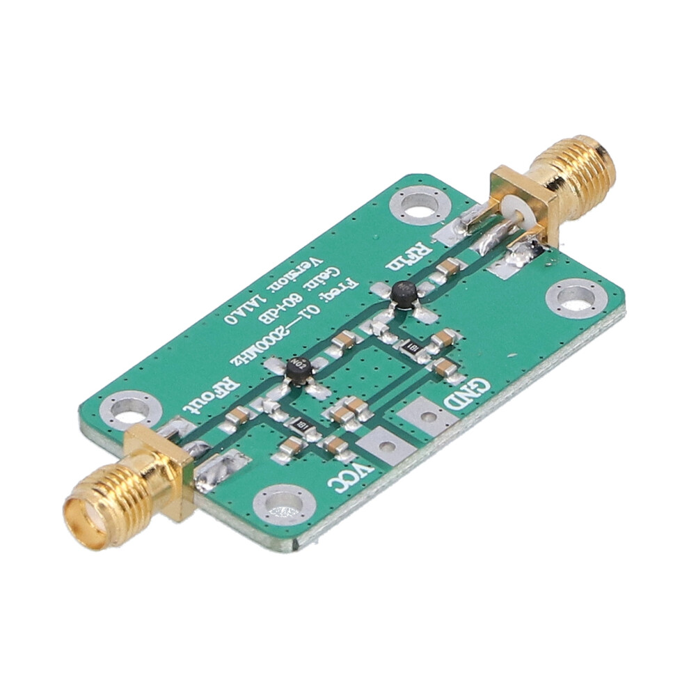 Wideband Lna Rf Amplifier Module 0.1‑2000Mhz 64Db Gain 6951360107165