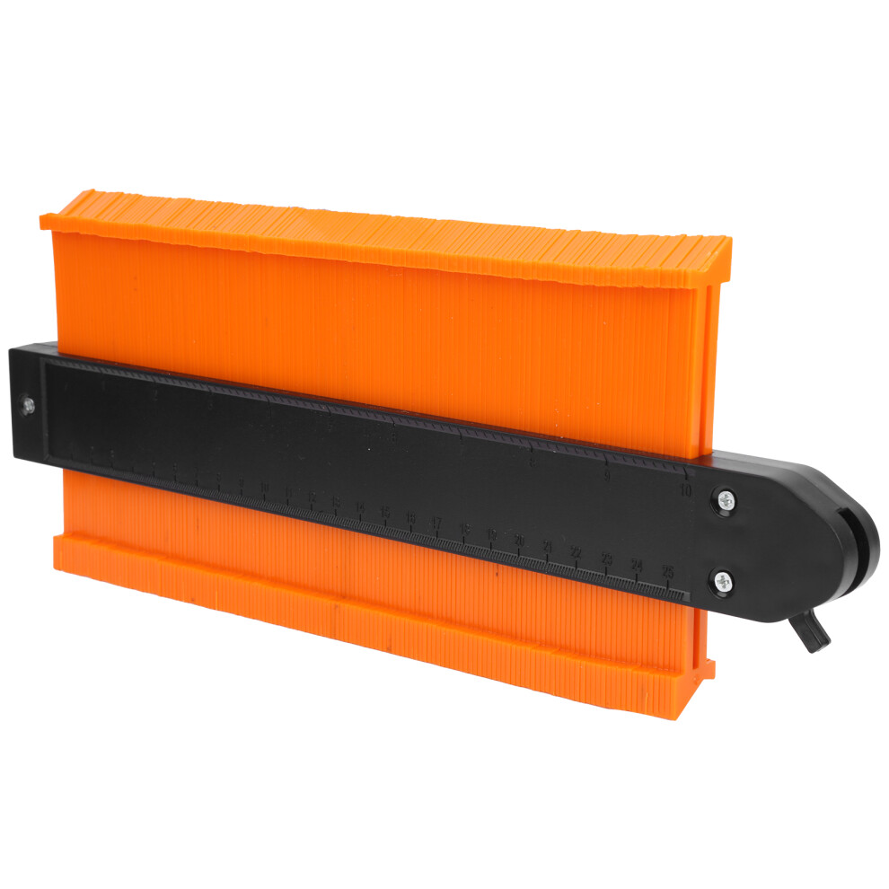 10Inch Gauge Contour Ruler Irregular Shape Frame Copy Universal Measuring Tool 8101360106707