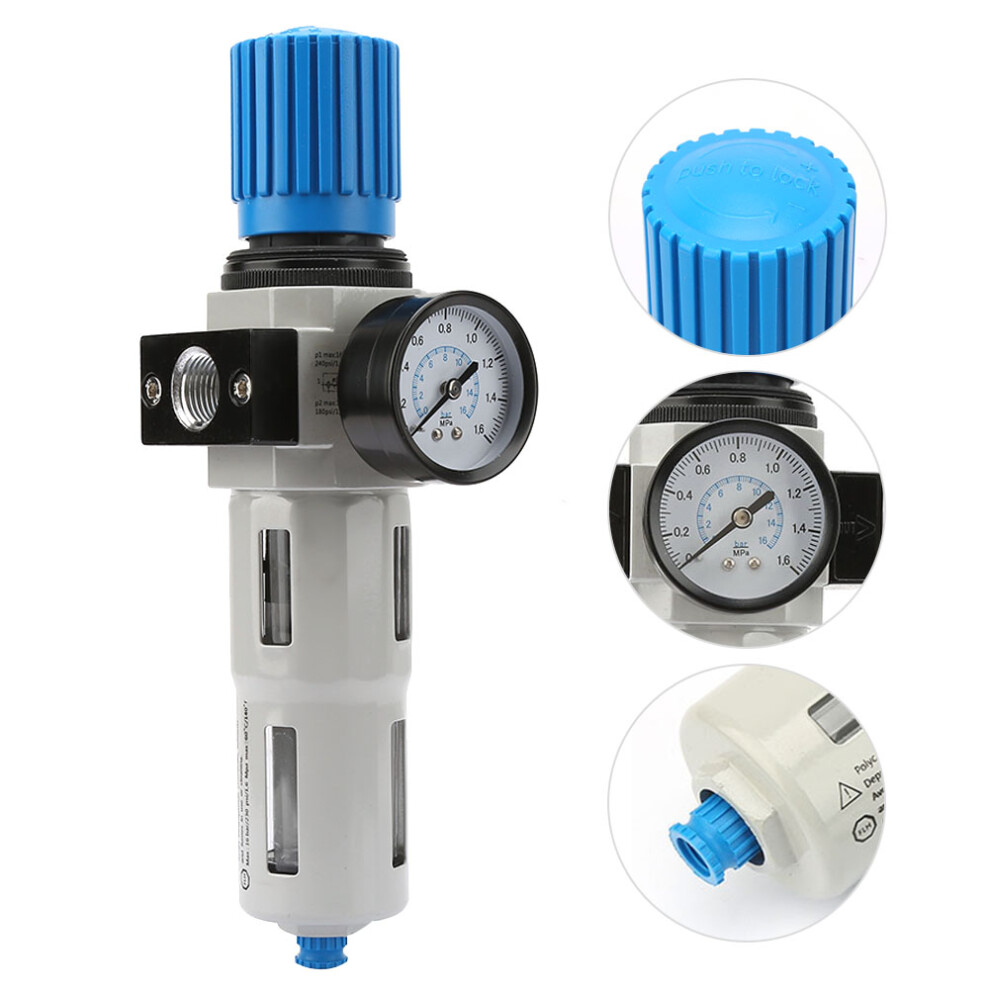 Lfr-1/2-Midi Pneumatic Air Filter Pressure Regulator 40Î¼M 1.6Mpa 9431360110145