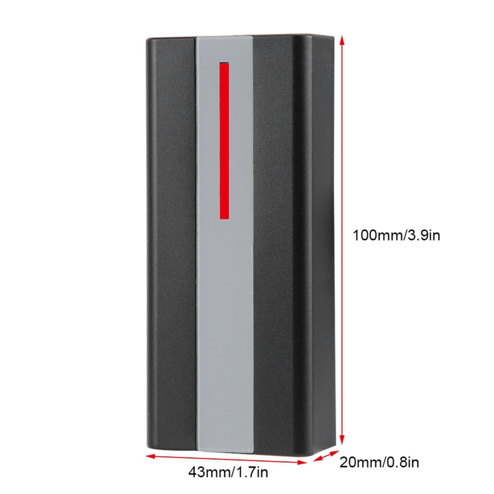 125Khz Ip67 Access Control Controller, Abs, 2000 Users, 10X4cm 7901360110329