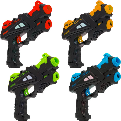 Strike Laser Tag 4 Rechargeable Guns Set 1
