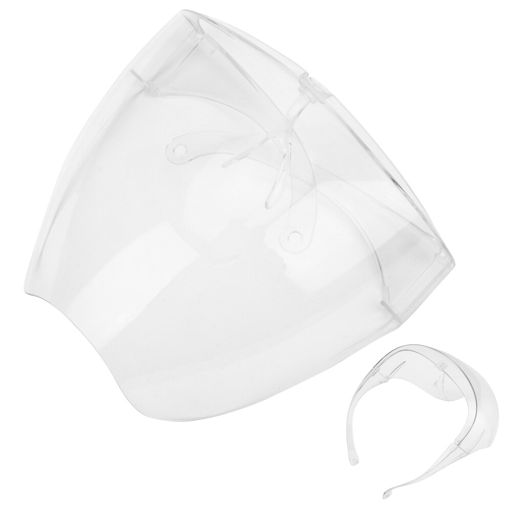 Full Face Transparent Shield Women Men Anti Fog Splash Proof Visor 7611360112338