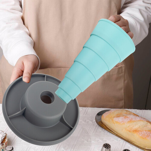 Stable And Efficient Scalable Folding Piping Bracket For Organizing 2