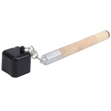2-in-1 Billiard Snooker Queue Kreidehalter mit Tip Pick, Holz Metall Gummi, 48g