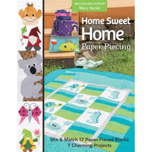 Home Sweet Home Paper Piecing by Mary Hertel Paperback Book