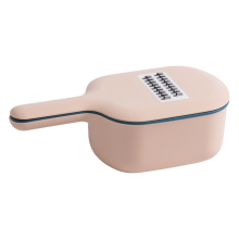 Multifunktionaler Zerkleinerer, scharfe Edelstahlklingen zum Schneiden von Gemüse und Obst, ergonomisches Design, einfach und sicher zu bedienen,