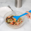 Flexible Scraper Silicone Spatula, Non Scratch, Easy Cleaning Multipurpose Use Set For Cooking And Baking (2 Piece) 4