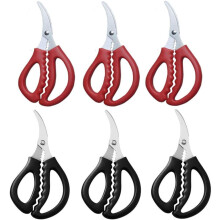 Seafood Scissors For Wide Application, Made In Japan, Durable Stainless Steel Blades, Comfort Grip Handles, Easy Shellfish Cutting Tools (6PCS)