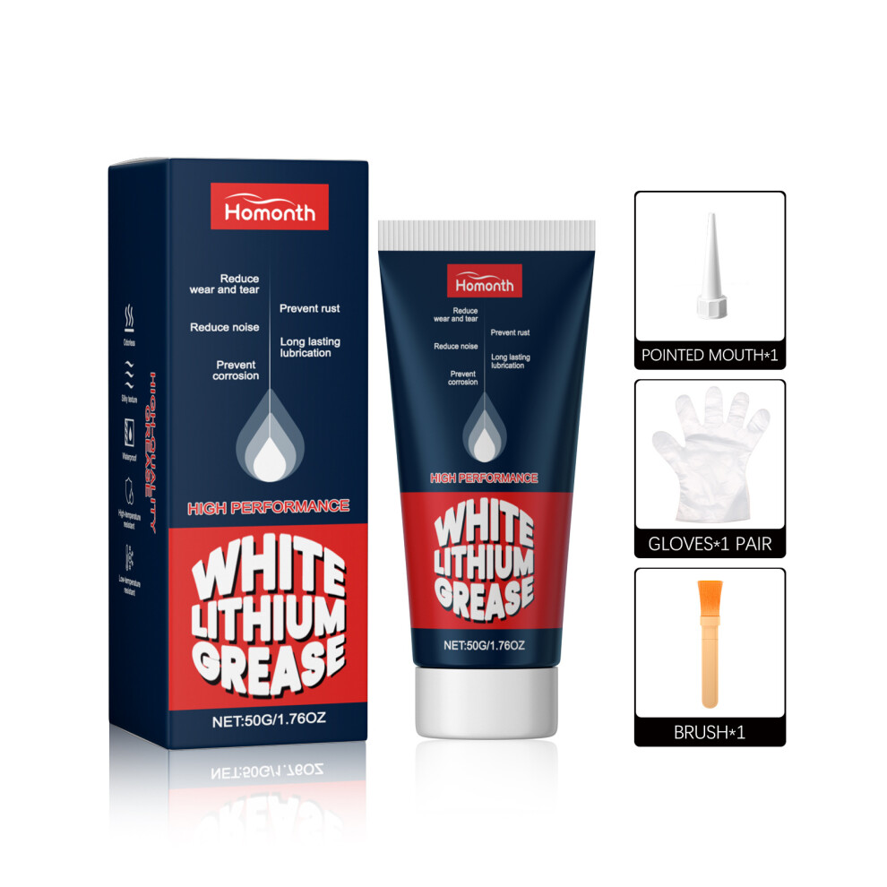 (Suit) Homonth Multi-Purpose Grease Set Lubrication, Moisture-Proof, Rust-Proof, Cleaning, Renovation, Metal Maintenance And Rust Remover 4048284059419