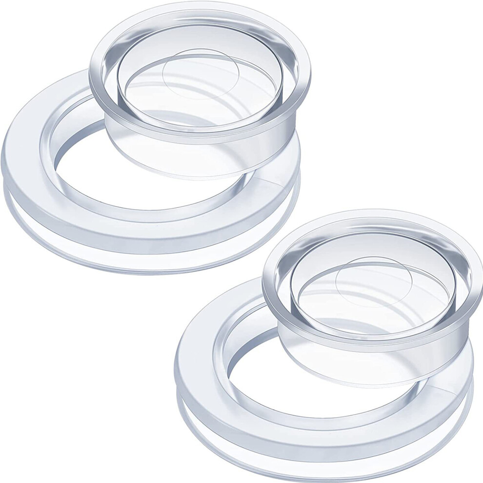 (transparent) Standard Cap Sleeve Patio Table Umbrella Hole Insert Ring Standard ze-image-OPC-PMX7NFF-NEW