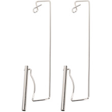 2 Stück Aluminium-Threadhalterung für Vintage-Nähmaschinen, 23 cm Länge