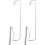 2pcs Aluminum Thread Rack Holder for Vintage Sewing Machine, 23cm 1