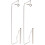 2pcs Aluminum Thread Rack Holder for Vintage Sewing Machine, 23cm 9