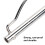 2pcs Aluminum Thread Rack Holder for Vintage Sewing Machine, 23cm 6