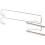 2pcs Aluminum Thread Rack Holder for Vintage Sewing Machine, 23cm 15
