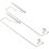 2pcs Aluminum Thread Rack Holder for Vintage Sewing Machine, 23cm 13