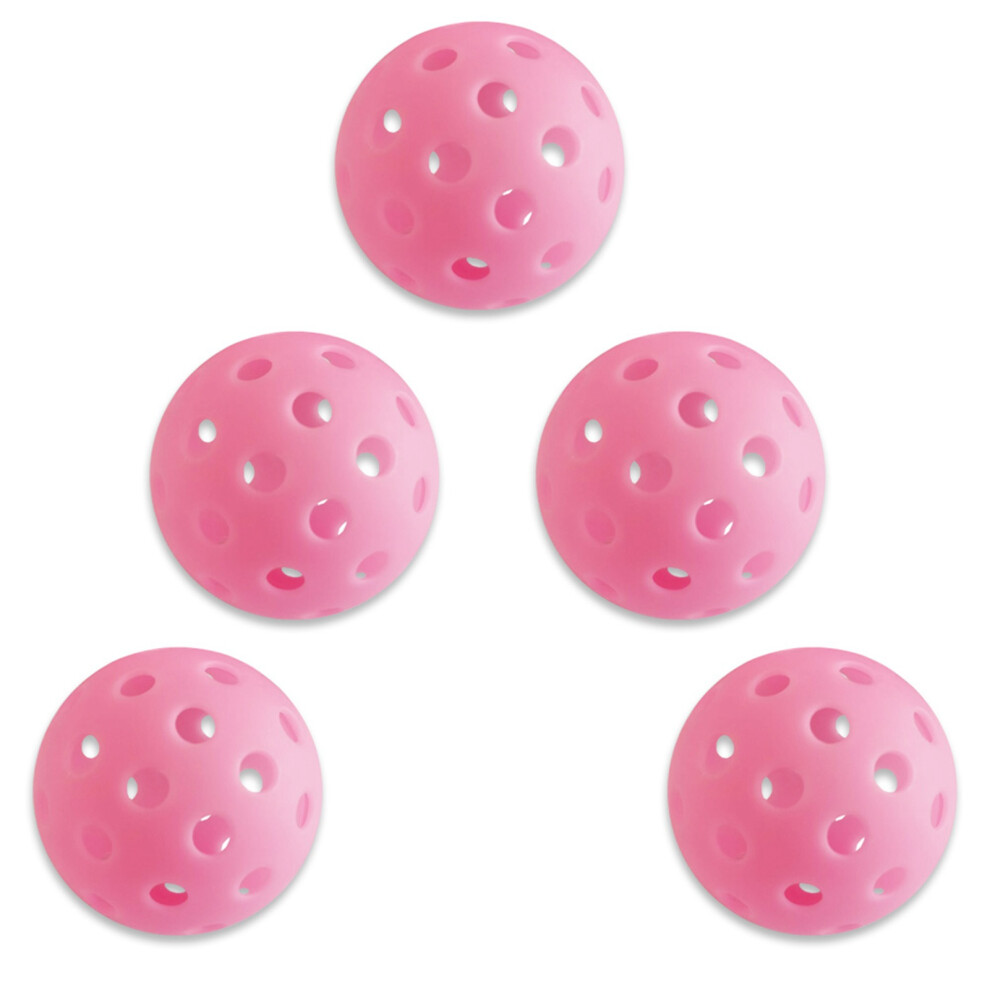 5 Pack Pickleballs Indoor Outdoor 74mm Luminous Pickle Balls-image-OPC-PMX7RQJ-NEW