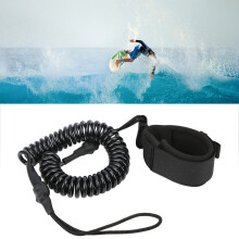 Surf Leash 6ft Surfboard Traction Rope Strap with Secure Fastener Blue