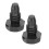 15 pcs Billiard Cue Bottom Rubber Plug Protection Pads, Black 4