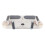 (White) Plank Board Core Trainer with Timer Push Up Training Plate White 5