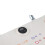 (White) Plank Board Core Trainer with Timer Push Up Training Plate White 3