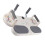 (White) Plank Board Core Trainer with Timer Push Up Training Plate White 4
