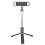 Black Wireless Bluetooth Selfie Stick with Light, 98cm, 55mAh 13