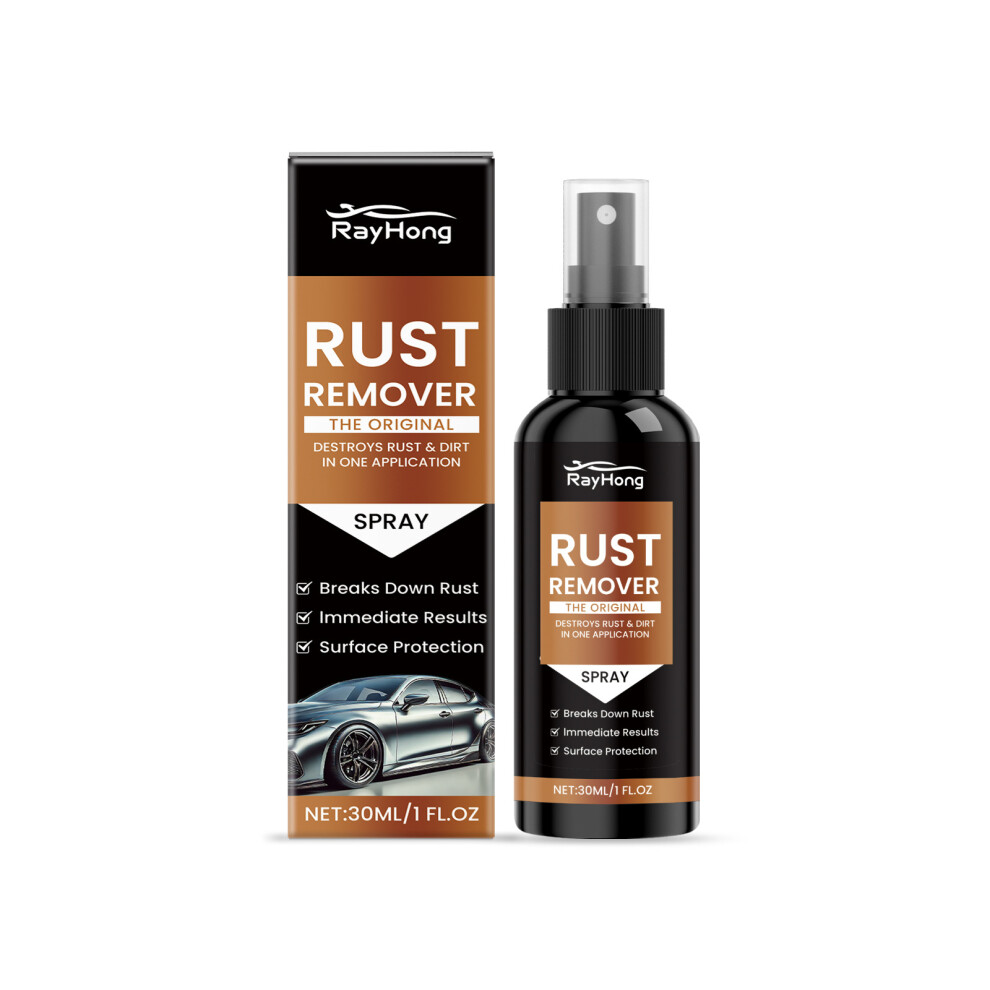 (30Ml) Car Rust Remover Rust Remover Glossy Gentle Cleansing Decontamination Car Rust Remover 4048284060842