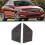 Transform Your W204 07-13: 2PCS Soft Carbon Fiber Door Panel Set 1