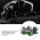 Durable 100KG Dumbbell Frame with ABS Plastic and Anti-Roll Stability 4