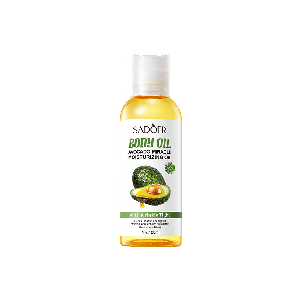 (Avocado 100ml) Essential oil 100ml hydrating moisturizing body oil