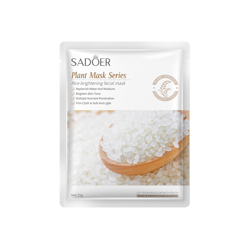(Rice) Facial mask SADOER hydrating and moisturizing