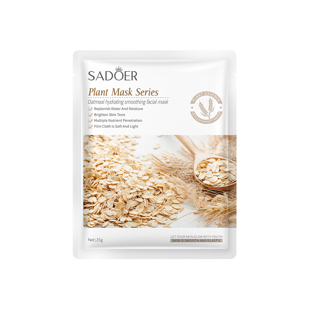 (Oatmeal) Facial mask SADOER hydrating and moisturizing