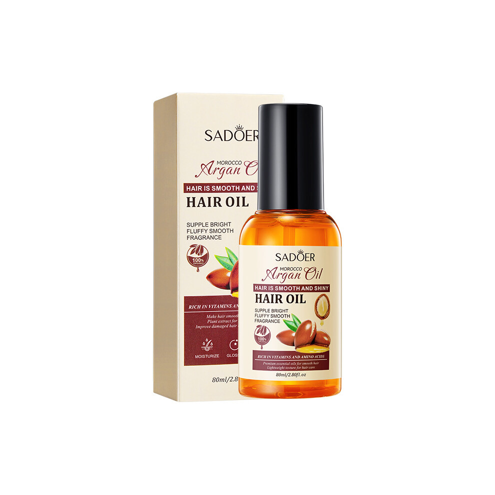 (Nut essential oil 80ml) Hair Care Essential Oil 80mlSADOER Smoothing and Frizz-Reducing Conditioner