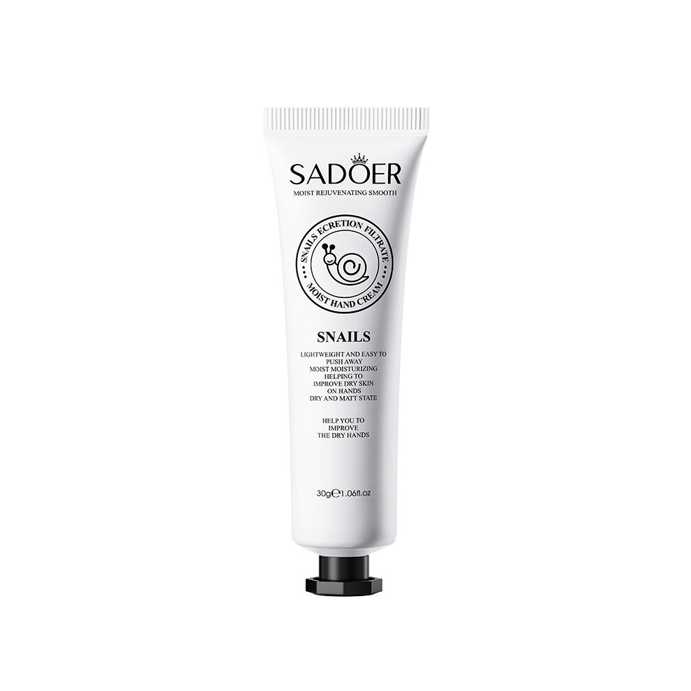 Cream (Snail) Hand 30G Sadoer Hydrating And Moisturizing