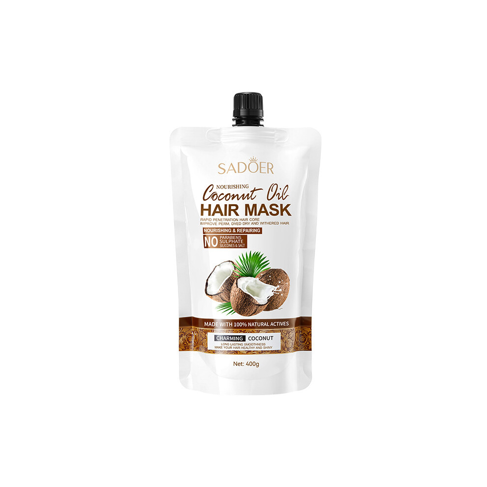 (Hair mask 400g) Nourishing Hair Mask SADOER Smooth and Fluffy Conditioner