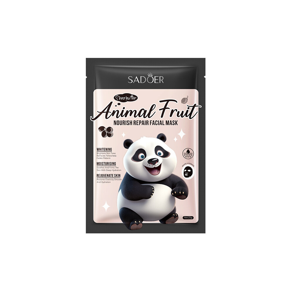 (Panda) Facial mask 25gSADOER nourishing, repairing, hydrating and moisturizing mask