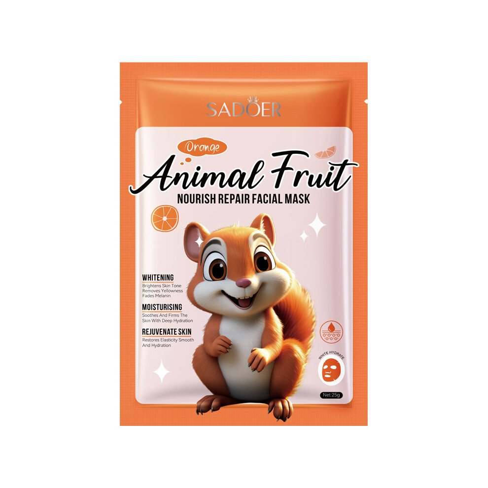 (Squirrel) Facial mask 25gSADOER nourishing, repairing, hydrating and moisturizing mask