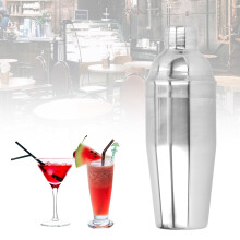 750ml Stainless Steel Cocktail Shaker for Bar and Coffee Shop Accessories