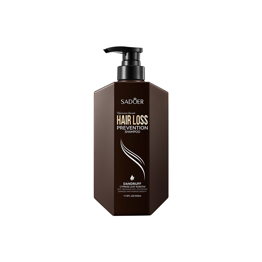 (500ml) Shampoo 500ml SADOER moisturizing and smooth anti-hair loss and anti-dandruff shampoo