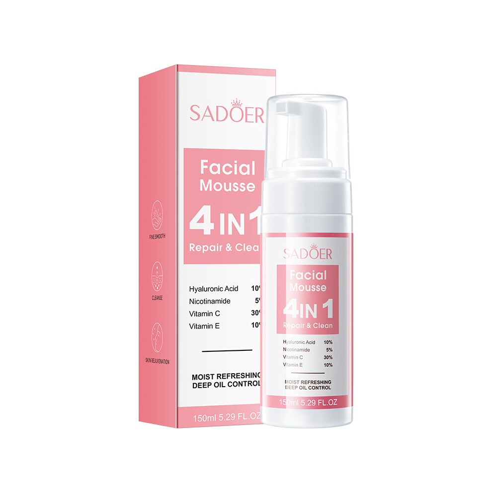 Cream (Mousse Cleanser 150Ml) Four-In-One Skin Care Series Sadoer Moisturizing And Rejuvenating Essence