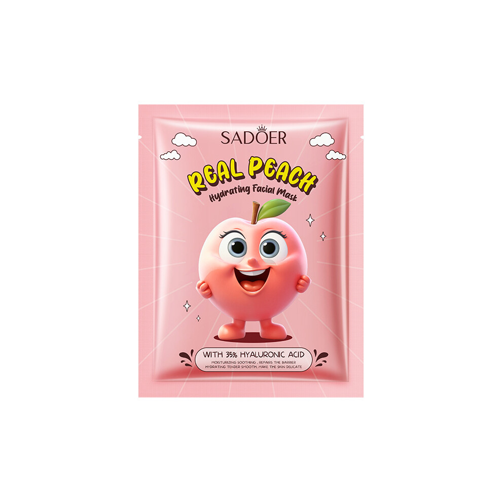 Peach (Juicy Suit) Facial Mask Sadoer Moisturizing And Hydrating Facial Mask