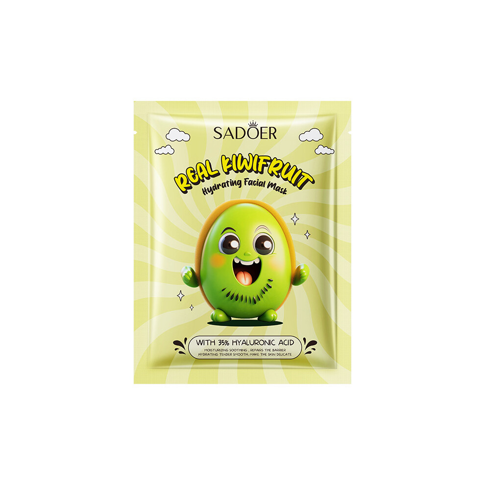 (Kiwi fruit, Suit) Facial Mask SADOER Moisturizing and Hydrating Facial Mask