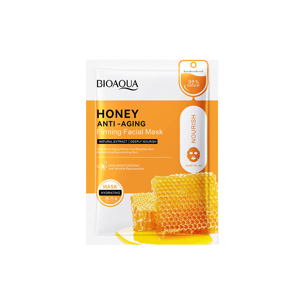 (Honey) Facial mask 30g BIOAOUA moisturizing and moisturizing