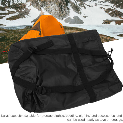 Nylon Camping Sleeping Bag Compression Sack 10L Lightweight Storage Bag Green 2