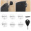 6pcs White Plastic Surfboard Fin Plugs G5 Round Cup & Key Set 7
