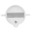 6pcs White Plastic Surfboard Fin Plugs G5 Round Cup & Key Set 10