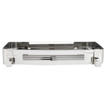 Stainless Steel Bathroom Shelf with Wall Mount Basket for Shampoo and Cosmetics