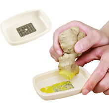 Innovativer Knoblauchstampfer mit Edelstahlklingen, ergonomischem Design für die Zubereitung von Babynahrung, zerdrückt schnell auch harte