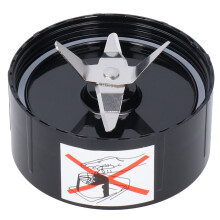 Zerkleinerungs- und Reibewerkzeug für Magic Bullet 1001, Ersatz-Kreuzklingen mit Edelstahlklinge, lebensmittelechte Kunststoffdichtungen gegen